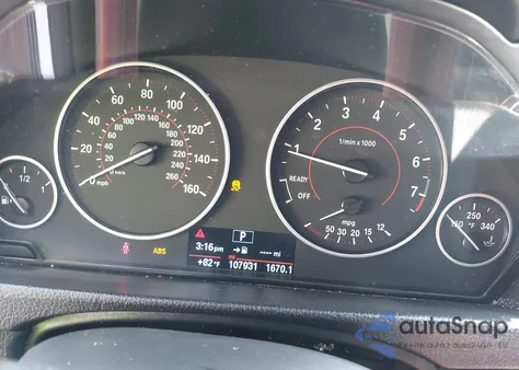 2016 BMW 340I xDrive from USA, damaged, VIN WBA8B7G54GNT95897